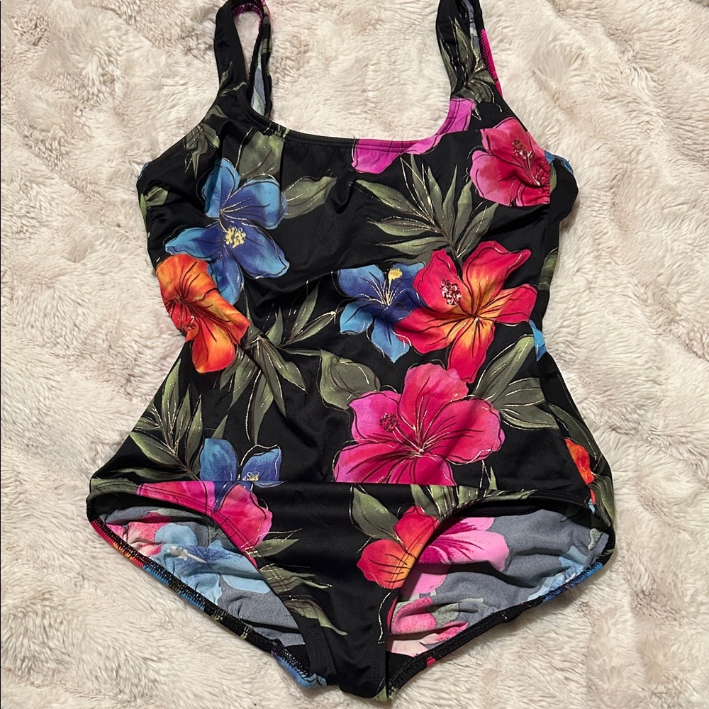 3/$20Floral Women's One Piece Swimsuit
